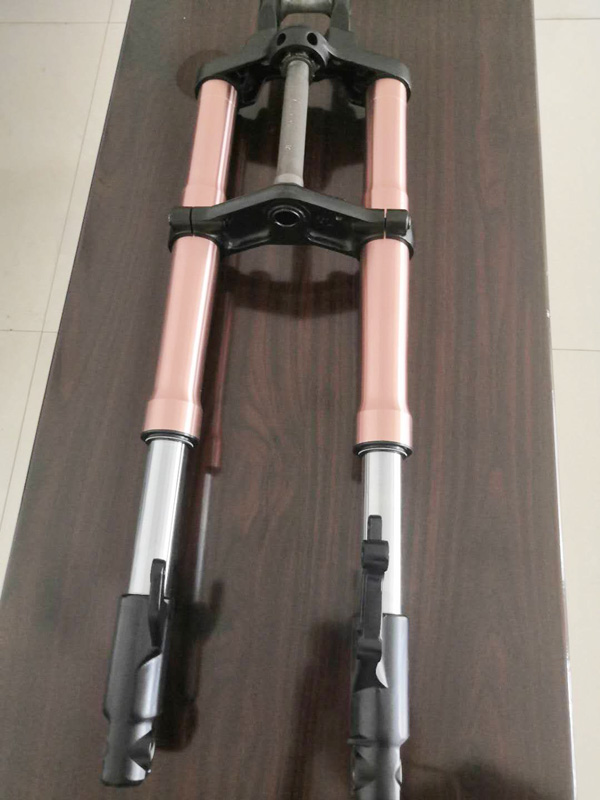 High performance USD front fork arrived in Germany