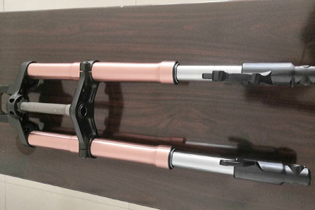 High performance USD front fork arrived in Germany